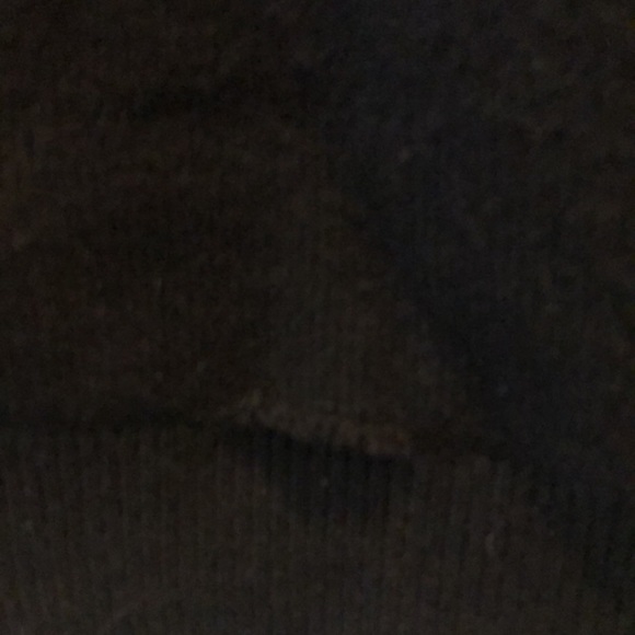 Banana Republic Cashmere Hoodie, Black, Size M - Picture 6 of 6